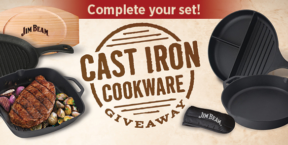 FREE CAST IRON COOKWARE SET GIVEAWAY