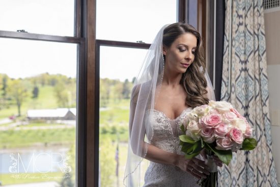 Pocono Wedding - bride getting ready