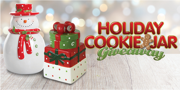 Holiday Cookie Jar Giveaway