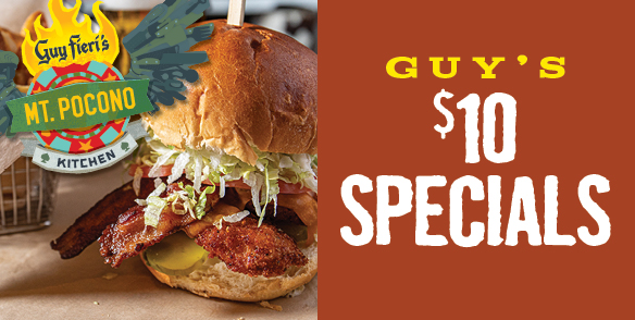 Guy's $10 Specials