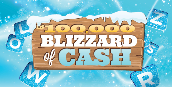 $100,000 Blizzard of Cash