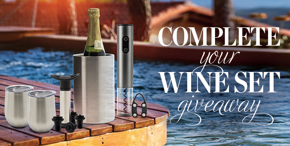 Complete your Wine Set Giveaway