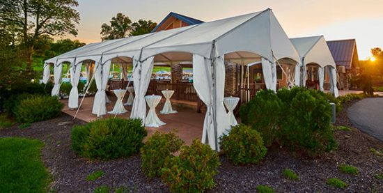 club house patio and deck