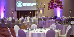 indoor wedding banquet