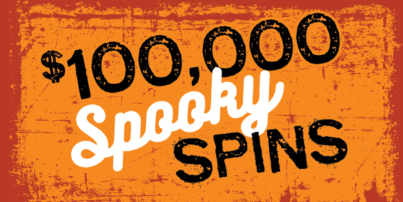 $100,000 Spooky Spins
