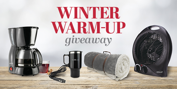 WINTER WARM UP GIVEAWAY