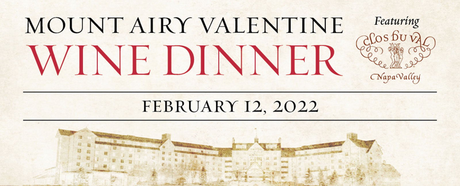 valentine wine dinner 2022