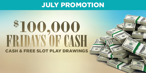 $100,000 Fridays of Cash
