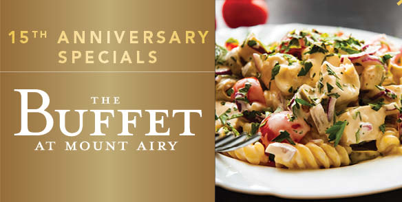 15th Anniversary Specials at The Buffet