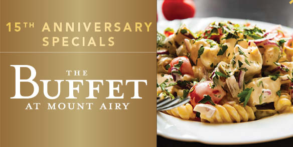 15th Anniversary Specials at The Buffet