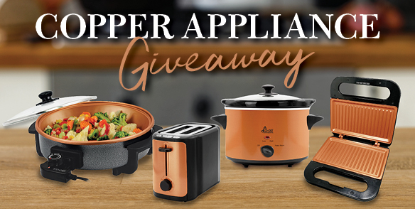 COPPER APPLIANCE GIVEAWAY