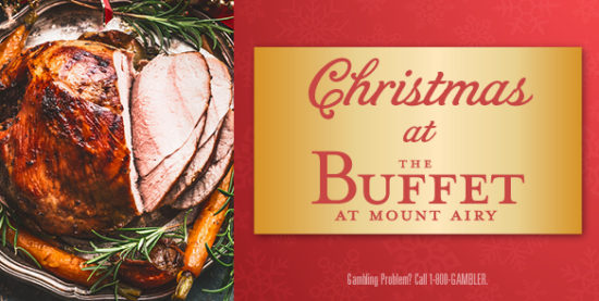 christmas buffet $49.99 per person