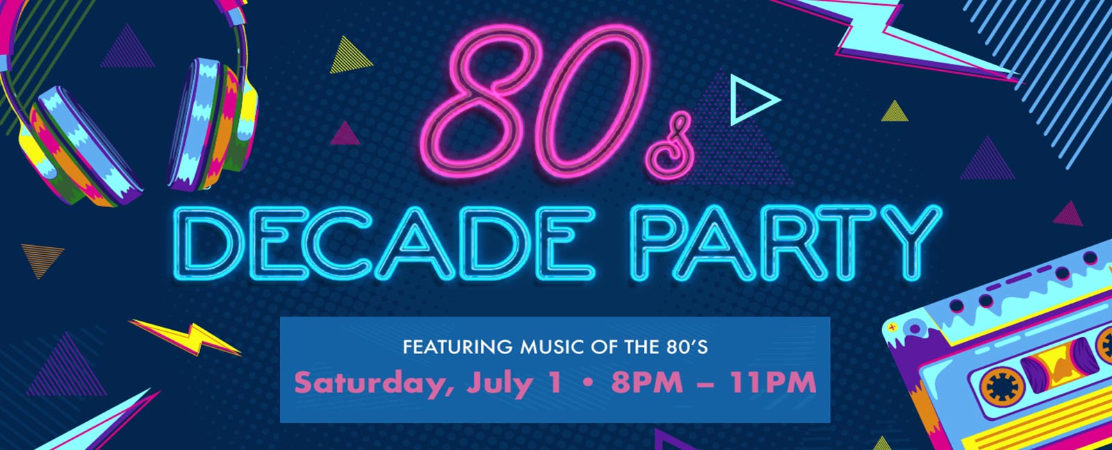 80s Decade Party | music of the 80's