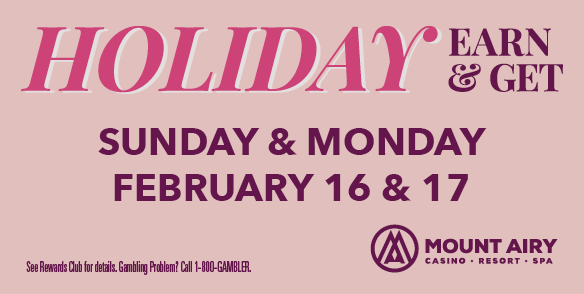 DOUBLED HOLIDAY EARN & GET