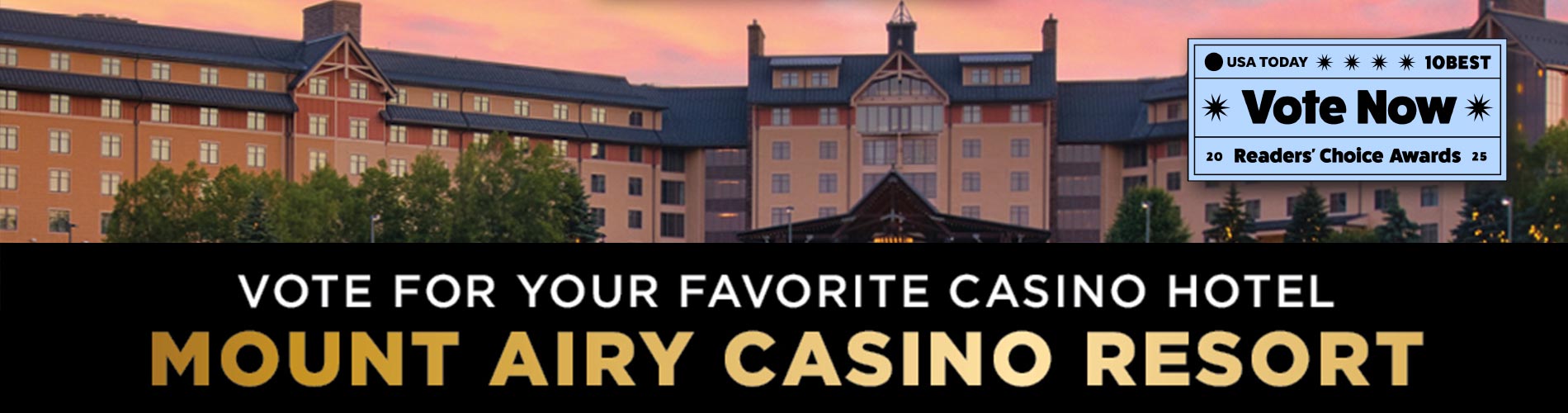 vote for your favorite casino hotel mount airy casino resort