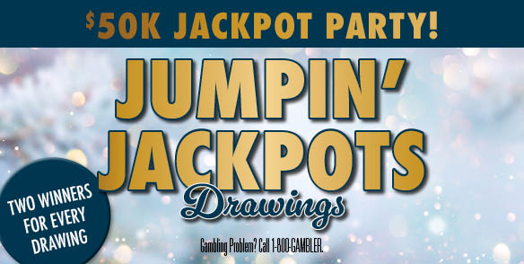 JUMPIN' JACKPOTS DRAWINGS