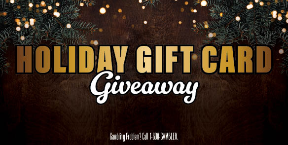 HOLIDAY GIFT CARD GIVEAWAY