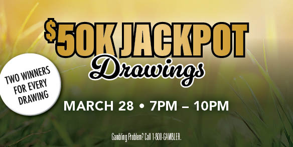 2X ENTRIES JUMPIN’ JACKPOTS