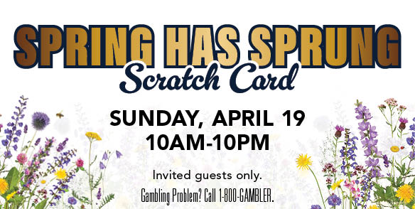 Spring Has Sprung Scratch Card