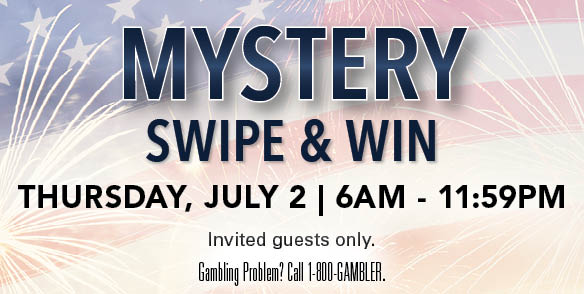 mystery swipe & win