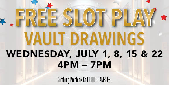 free slot play vault drawings