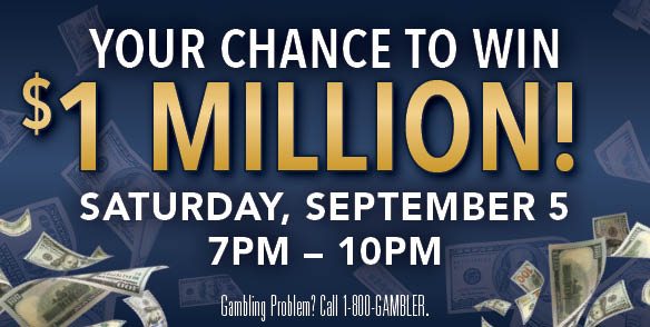 YOUR CHANCE TO WIN $1 MILLION MULTIPLIER