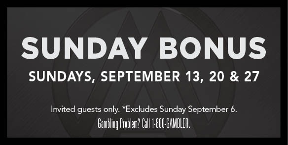 Sunday Bonus